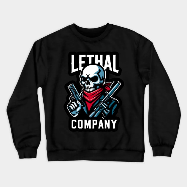 Lethal Company Crewneck Sweatshirt by aswIDN